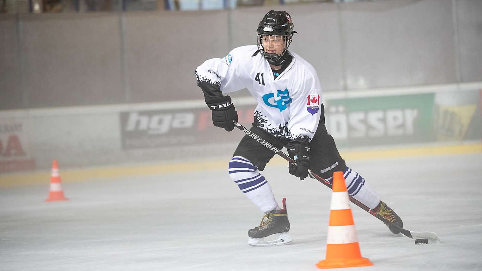 Spieler beim Camp in Bled