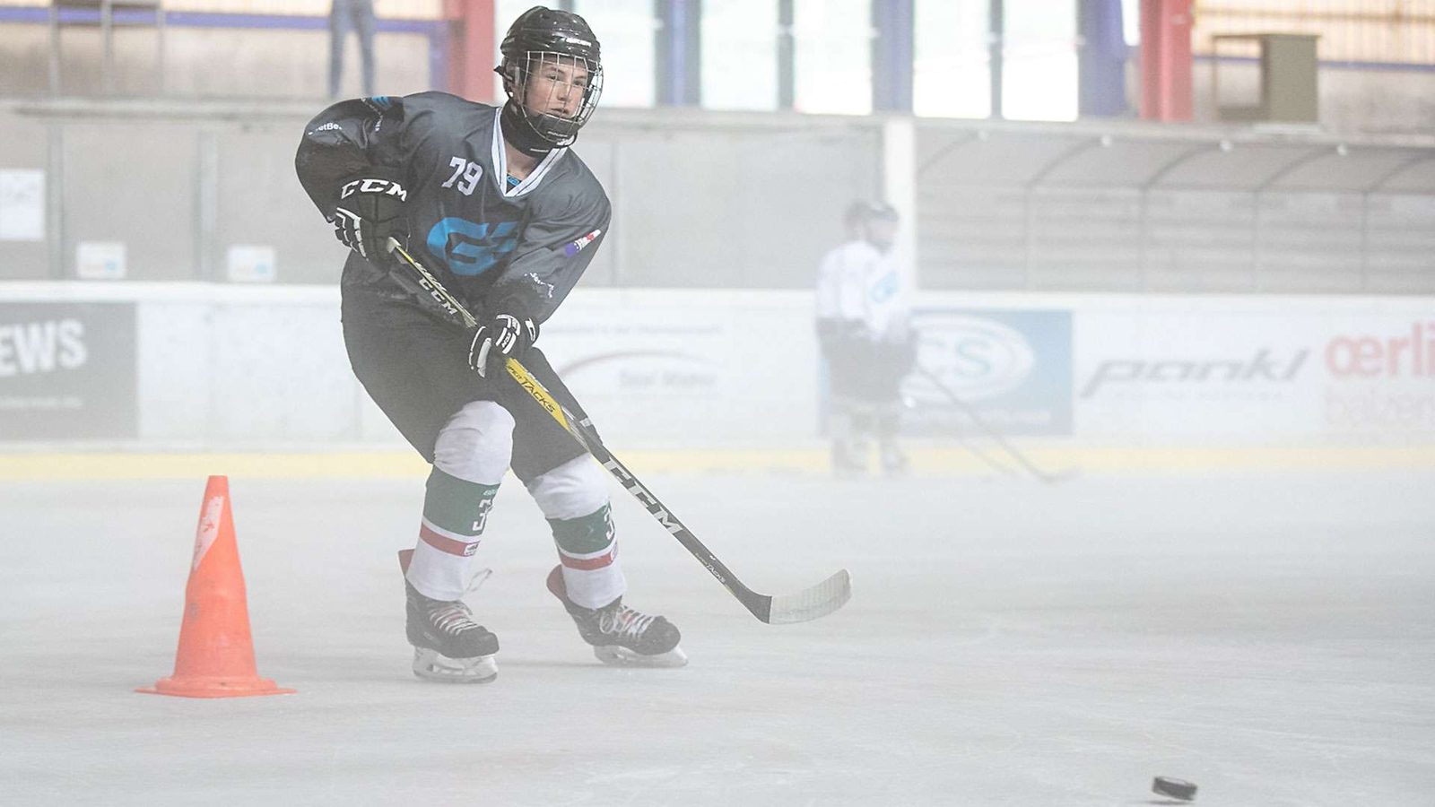 Spieler beim Camp in Telfs
