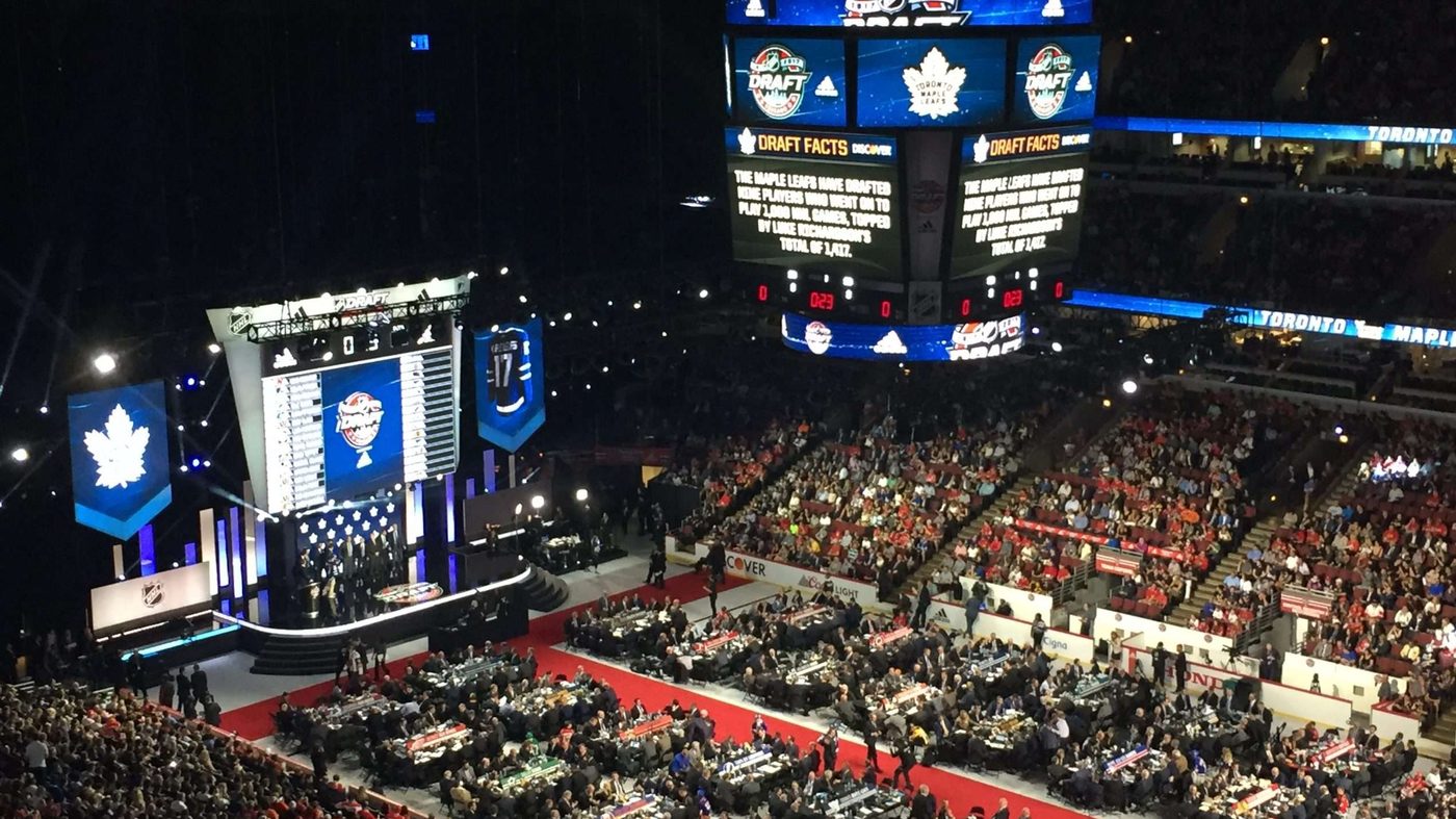 NHL Entry Draft in der Arena